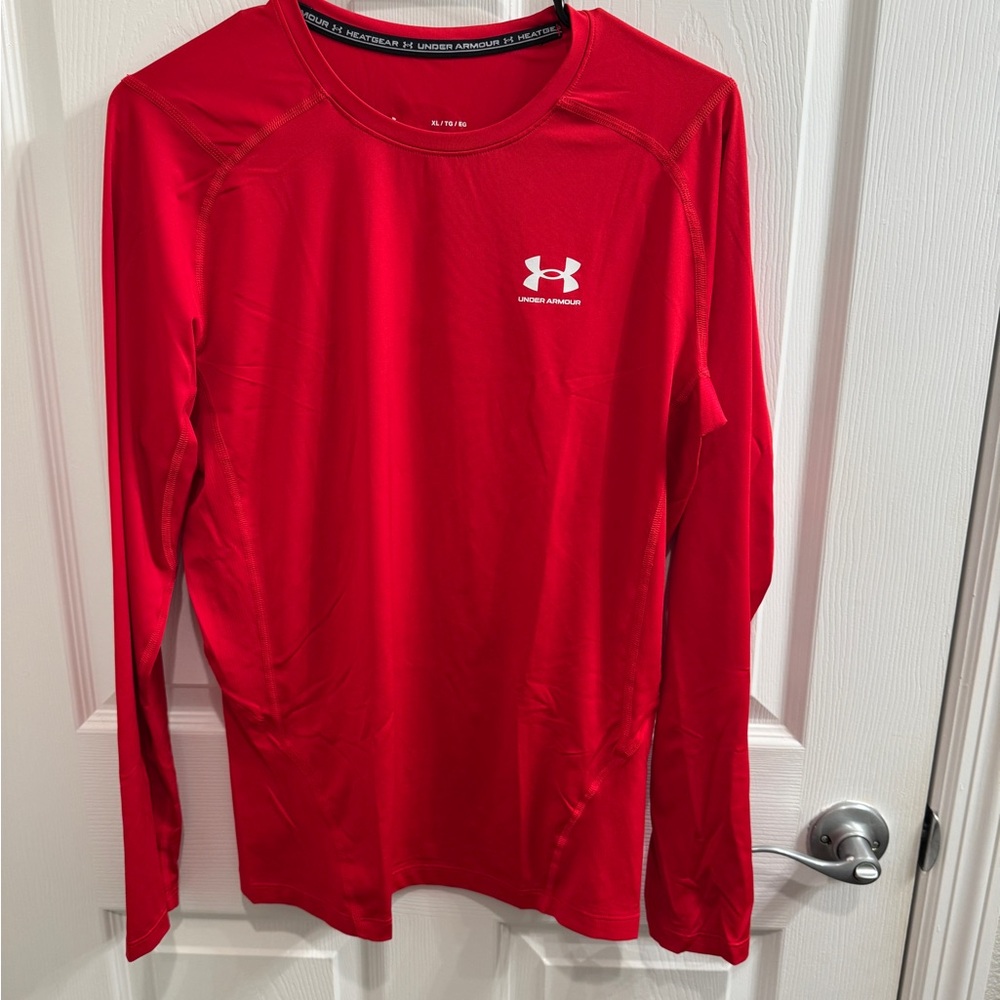 Under Armour Scarlet Compression Top